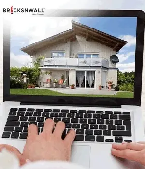 Online versus In-person Search For Homes